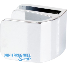 SISO Glastürgriff Square, Glas 4-6 mm; 32,5x26 mm, Zink verchromt SISO Glastürgriff Square, Glas 4-6 mm; 32,5x26 mm, Zink verchromt