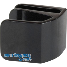 SISO Glastürgriff Square, Glas 4-6 mm; 32,5x26 mm, Zink schwarz SISO Glastürgriff Square, Glas 4-6 mm; 32,5x26 mm, Zink schwarz