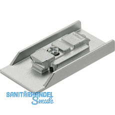 BLUM CLIP CRISTALLO Montageplatte , Zink vernickelt, Kleben, Distanz 0 mm