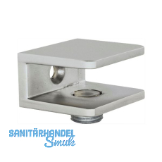 FONSEGRIVE Glastablar-Klemmtr�ger Pesaro, Glas 4-8 mm, Zamak chrom matt