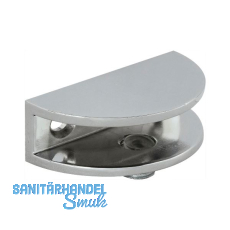 FONSEGRIVE Glastablar-Klemmträger Portici,Glas 4-8 mm, Zamak verchromt poliert FONSEGRIVE Glastablar-Klemmträger Portici,Glas 4-8 mm, Zamak verchromt poliert