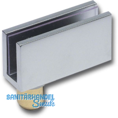 FONSEGRIVE Glast�rscharnier FZ 4-6, Glas 4-6 mm; 40x20mm, Messing verchromt matt