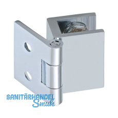 FONSEGRIVE Glast�rscharnier H25/R5, Glas 4-6 mm; 19x25mm, Messing verchromt