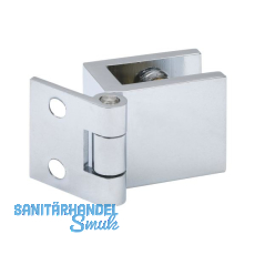 FONSEGRIVE Glast�rscharnier H25/R7, Glas 6-8 mm; 32x25mm, Messing verchromt