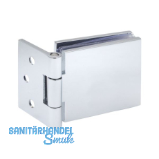 FONSEGRIVE Glast�rscharnier GBE 40, Glas 6-8 mm; 45x40mm, Messing verchromt