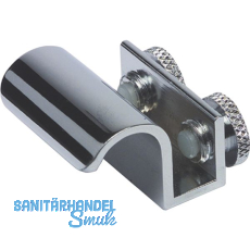 FONSEGRIVE Glast�rgriff 403, Glas 6-8 mm; 20x30 mm, Messing verchromt poliert