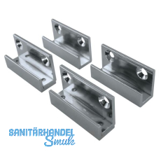 FONSEGRIVE Spiegelhalter, Glasst�rke 4 - 6 mm, Breite 40 mm, verchromt poliert