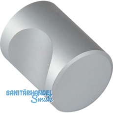 Knopf Alasco � 20 mm, Tiefe 25,5 mm, Aluminium natur eloxiert