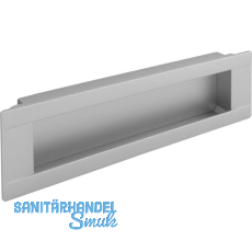 Muschelgriff Cian LA 160 mm, Breite 180 mm, ZN alufarbig lackiert