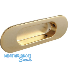 Muschelgriff Zalya Breite 110 mm, Einlassmaß 68 x 25 mm, ZN vergoldet Muschelgriff Zalya Breite 110 mm, Einlassmaß 68 x 25 mm, ZN vergoldet