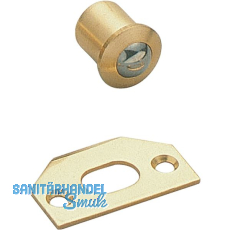 LAMP� Kugelschnapper TS-S zum Einbohren, Messing poliert