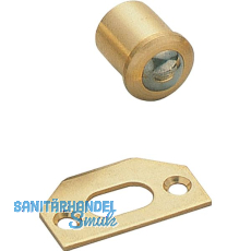 LAMP� Kugelschnapper TS-M zum Einbohren, Messing poliert