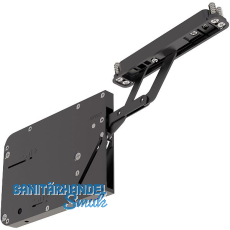 EFFEGI BREVETTI Hochstellstütze UNICO FLAP-4 für Frontstärke 18-30mm schwarz EFFEGI BREVETTI Hochstellstütze UNICO FLAP-4 für Frontstärke 18-30mm schwarz