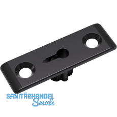 Bremsklappenhalter Link Frontanbindung Gunmetal schwarz Bremsklappenhalter Link Frontanbindung Gunmetal schwarz