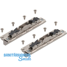 BLUM AVENTOS HS/HL/HK-top Frontbefestigungs-Set, Alurahmen schmal