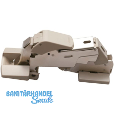 LAMP� Schwerlast Weitwinkelscharnier 160� mit D�mpfung, vernickelt