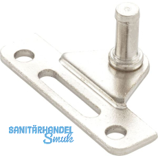 LAMP® Adapter NSD für Alurahmenprofil schmal, Stahl vernickelt LAMP® Adapter NSD für Alurahmenprofil schmal, Stahl vernickelt