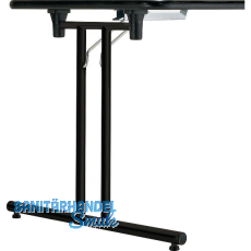CORBETTA Klapptischgestell Flexo 1 BIG, Breite 800 mm, schwarz