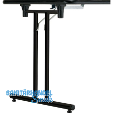 CORBETTA Klapptischgestell Flexo 1, Breite 596 mm, schwarz CORBETTA Klapptischgestell Flexo 1, Breite 596 mm, schwarz