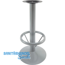 Barhockergestell Lienz - silberfarbig beschichtet Barhockergestell Lienz - silberfarbig beschichtet