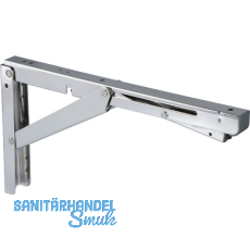 LAMP® Klappwinkel Konsole EB-303, ohne Dämpfung, Edelstahl glänzend LAMP® Klappwinkel Konsole EB-303, ohne Dämpfung, Edelstahl glänzend