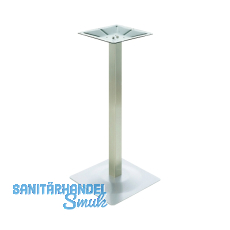 Plattenstehtischgestell Bayreuth - Edelstahl geb�rstet