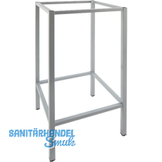 S�ulenstehtischgestell Barcelona - Edelstahl matt geschliffen