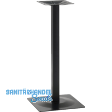 Plattenstehtischgestell Bayreuth - schwarz beschichtet Plattenstehtischgestell Bayreuth - schwarz beschichtet