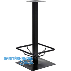 Plattenstehtischgestell Fu�st�tze Bayreuth 1 - schwarz beschichtet