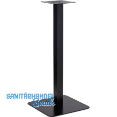 Plattenstehtischgestell Coburg - schwarz beschichtet