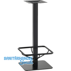 Plattenstehtischgestell Fu�st�tze Coburg 1 - schwarz beschichtet