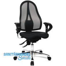 TOPSTAR B�rodrehstuhl Sitness 15 Bezug Stoff schwarz