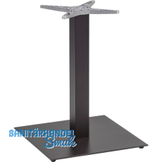 Platten-Tischgestell Salzach 1 Big schwarz beschichtet Platten-Tischgestell Salzach 1 Big schwarz beschichtet