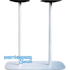 Plattentischgestell Slim, Höhe 1070, Bodenplatte 985x485, Stahl RAL-Farbe Plattentischgestell Slim, Höhe 1070, Bodenplatte 985x485, Stahl RAL-Farbe