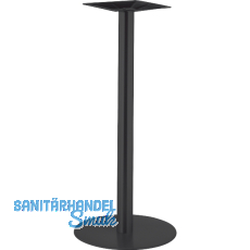Plattenstehtischgestell Rondal 3 M - schwarz beschichtet