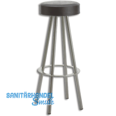 Barhockergestell Cannes - silberfarbig beschichtet Barhockergestell Cannes - silberfarbig beschichtet