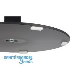 Kunststoffgleiter bei Tisch- und Barhockergestellen mit 8 mm Bodenplatte Kunststoffgleiter bei Tisch- und Barhockergestellen mit 8 mm Bodenplatte