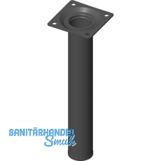 ELEMENT SYSTEM Möbelfuß Rundrohr ø 30 mm, Länge 200 mm, Stahl schwarz ELEMENT SYSTEM Möbelfuß Rundrohr ø 30 mm, Länge 200 mm, Stahl schwarz