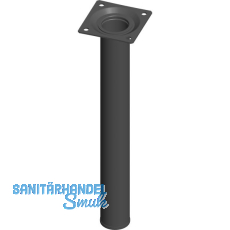 ELEMENT SYSTEM Möbelfuß Rundrohr ø 30 mm, Länge 250 mm, Stahl schwarz ELEMENT SYSTEM Möbelfuß Rundrohr ø 30 mm, Länge 250 mm, Stahl schwarz
