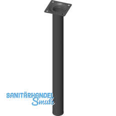 ELEMENT SYSTEM Möbelfuß Rundrohr ø 30 mm, Länge 400 mm, Stahl schwarz ELEMENT SYSTEM Möbelfuß Rundrohr ø 30 mm, Länge 400 mm, Stahl schwarz