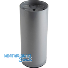 Dekorfuß Fuß ø 80 mm, Länge 190 mm, mit M10 Gewinde, Stahl silber RAL 9006 Dekorfuß Fuß ø 80 mm, Länge 190 mm, mit M10 Gewinde, Stahl silber RAL 9006