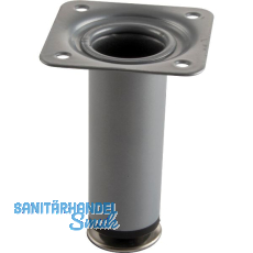 Dekorfuß Fuß ø 30 mm, Länge 120 mm, Stahl silber RAL 9006 Dekorfuß Fuß ø 30 mm, Länge 120 mm, Stahl silber RAL 9006