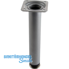 Dekorfuß Fuß ø 30 mm, Länge 190 mm, Stahl silber RAL 9006 Dekorfuß Fuß ø 30 mm, Länge 190 mm, Stahl silber RAL 9006