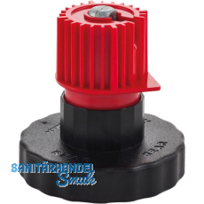 CAMAR Sockelverstellfuß Unicomatic 80 mm Kunststoff schwarz/rot CAMAR Sockelverstellfuß Unicomatic 80 mm Kunststoff schwarz/rot