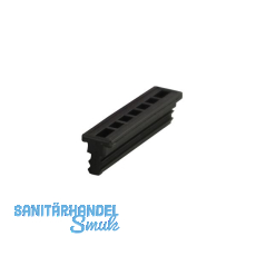 CAMAR Befestigungsplatte Unico Einnuten Kunststoff schwarz CAMAR Befestigungsplatte Unico Einnuten Kunststoff schwarz