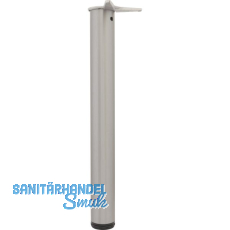 CAMAR Tischfu� rund 80 x 700 mm Edelstahl