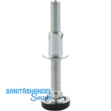 H�henverstellschraube mit M8 Einbohrmuffe, �20, M8x50