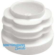 Lamellenstopfen � 25mm Wandst�rke 1 - 3 mm wei�