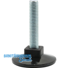 H�henverstellschraube Teller rund Gewinde M8 x 85