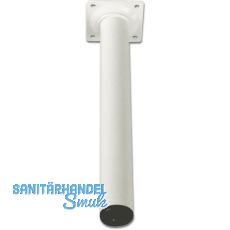 ELEMENT SYSTEM M�belfu� Rundrohr � 30 mm, L�nge 200 mm, Stahl wei�